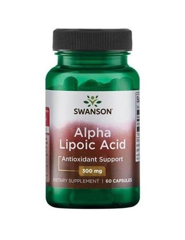 L'Acide Alpha-lipoïque 300 mg, 60 capsules