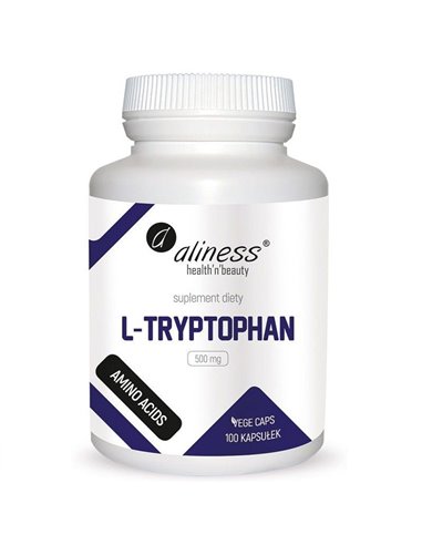 L-Tryptophane 500 mg, 100 gélules.