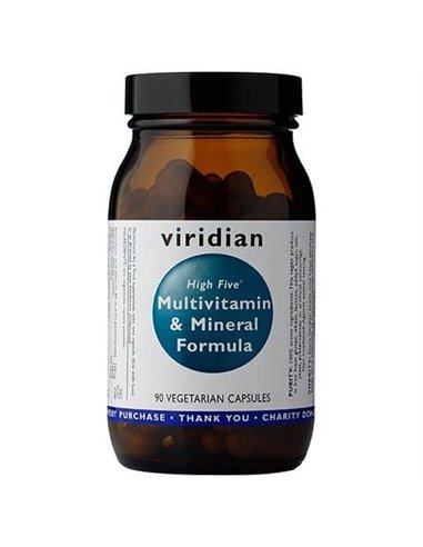 High Five Multivit & Mineral Formula 90 capsules Viridian