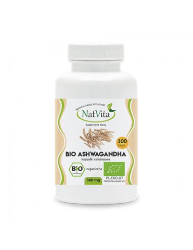 Ashwagandha Bio 360 mg, 100 gélules