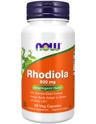 Rhodiola 500 mg, 60 gélules végétales