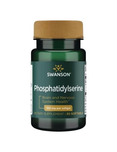 La phosphatidylsérine 100 mg, 30 capsules