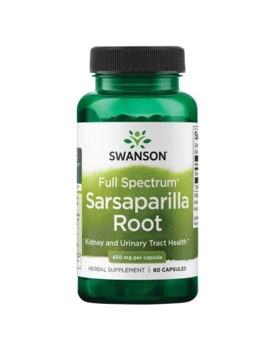 La salsepareille (Smilax) 450 mg, 60 capsules