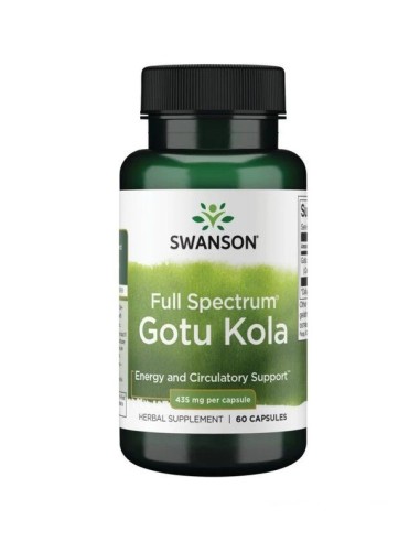 Gotu Kola Swanson - 60 gélules, 435 mg