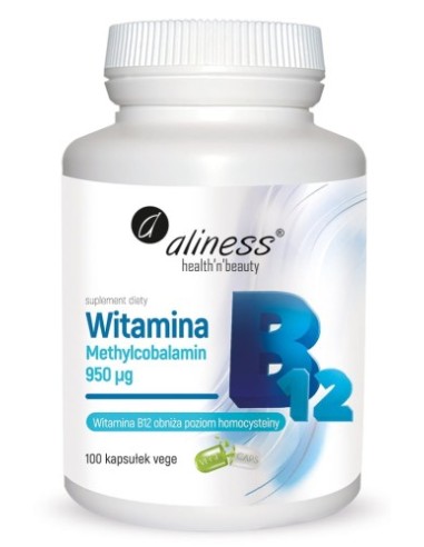 Vitamine B12 Méthylcobalamine 950µg, 100 gélules